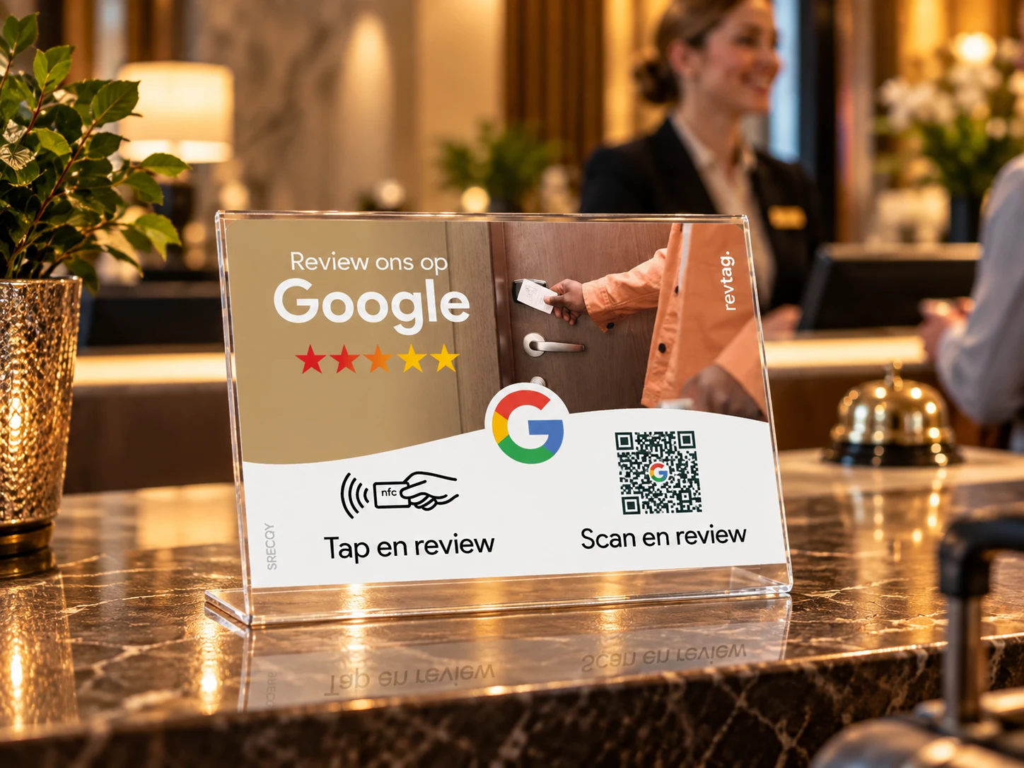 RevTag - Hotel / receptie / toegang